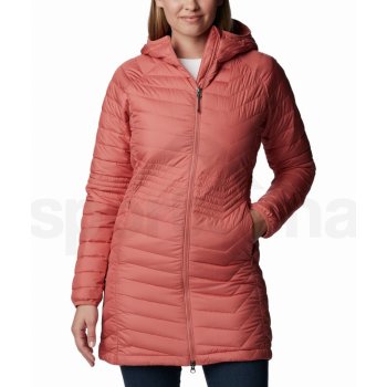 Columbia Powder Lite Mid Jacket W dark coral