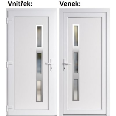 Soft Venus Inox bílá levé 100 x 210 cm – Hledejceny.cz