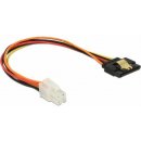 Delock Kabel P4 samec > SATA 15 pin samice 20 cm 85519