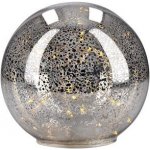 Solight LED skleněná vánoční koule 20 LED měděná struktura 3 x AAA 8592718027261 – Hledejceny.cz