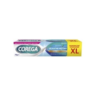 Corega fixační krém na zubní protézy super silný jemně mátový 70 g – Hledejceny.cz