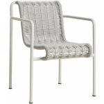 HAY Zahradní židle Palissade Cord Dining Armchair, Sky Grey – Hledejceny.cz