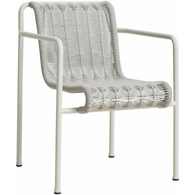 HAY Zahradní židle Palissade Cord Dining Armchair, Sky Grey – Hledejceny.cz