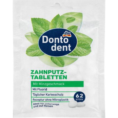 Dontodent čisticí tablety na zuby 20 g – Hledejceny.cz