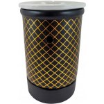 Dakls aroma lampa keramická 14 cm bílá zlatá – Zboží Mobilmania