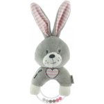 BABY MIX plyšové chrastítko pes mátový – Zboží Mobilmania