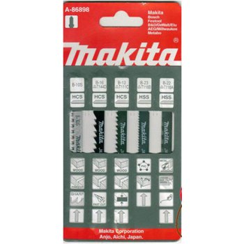 Makita A-86898 Sada pilových plátků (B-13,16,22,23,105) 5 ks