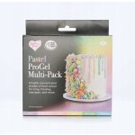 Rainbow Dust Sada gelových barev Rainbow Dust, pastel 6 x 25 g – Zboží Mobilmania