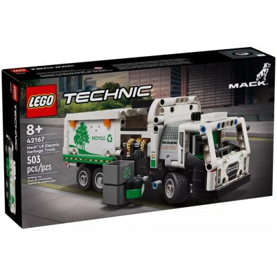 LEGO® Technic 42167 Popelářský vůz Mack® LR Electric – Zbozi.Blesk.cz