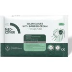 MED-COVER Wash Gloves with Barrier Cream 8 ks – Zboží Dáma