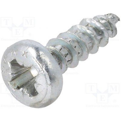 BOSSARD 5402819 Vrut; 4x15; Hlava: válcová; Pozidriv; PZ2; ocel; zinek; SPAX®; BN 615 – Hledejceny.cz