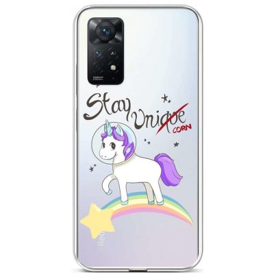 Pouzdro TopQ Xiaomi Redmi Note 11 Pro silikon Stay Unicorn