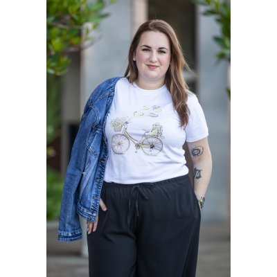 Tričko s potiskem BIKE Modrá – Zbozi.Blesk.cz
