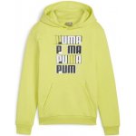 Puma Essentials + Logo Lab Hoodie B žlutá – Zboží Mobilmania