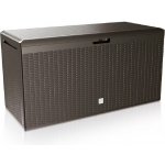 Deuba Box Rato s kolečky 290 L hnědý – Zboží Dáma