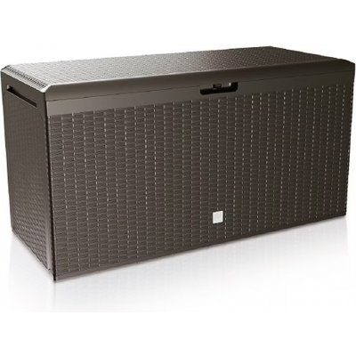 Deuba Box Rato s kolečky 290 L hnědý – Zboží Dáma