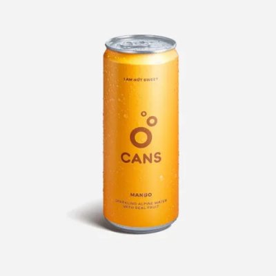 Cans Sycená voda s příchutí manga 12 x 330 ml – Hledejceny.cz