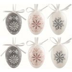 Anděl Plastová vajíčka na zavěšení květy 6 cm 6 ks v sáčku 9304 – Hledejceny.cz