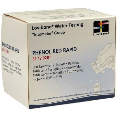 LOVIBOND DPD phenol red tabletový tester na pH 250 ks – Zbozi.Blesk.cz