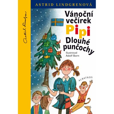 Vánoční večírek Pipi Dlouhé punčochy - Astrid Lindgrenová, Adolf Born – Zboží Mobilmania