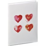 Hama album soft LAZISE 10x15/24 čtyři červená srdce 2365 – Zboží Živě