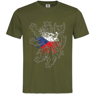 tričko Česko Khaki – Zboží Dáma