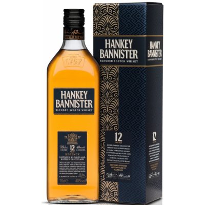 Hankey Bannister 12y 40% 0,7 l (holá láhev) – Zboží Mobilmania