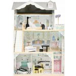 KIK domeček pro panenky + nábytek XXL LED KX6487 – Zboží Dáma