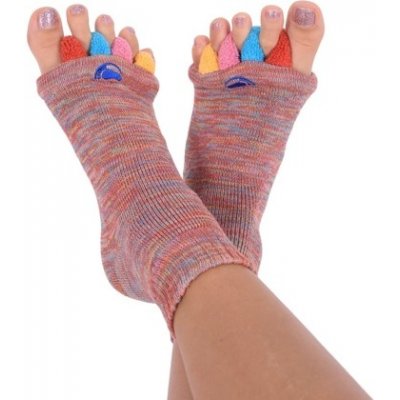 Happy Feet HF02 Adjustační ponožky Multicolor Velikost: S