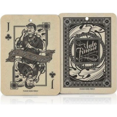 Auto Finesse Playing Card Air Freshener JACK – Hledejceny.cz