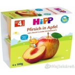 HiPP BIO Jablka s broskvemi 4 x 100 g – Hledejceny.cz