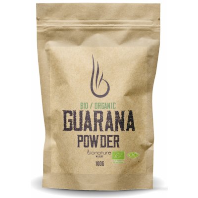 BioNature Bio Organic Guarana prášek 100 g – Hledejceny.cz