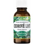 Saloos esenciální olej Cedrové listí 20 ml – Hledejceny.cz