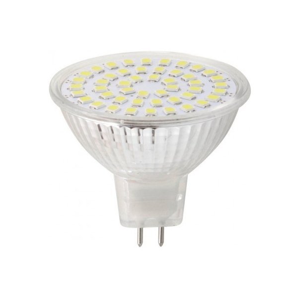 Sapho Led LED bodová žárovka 5W, MR16, 12V, denní bílá, 400lm od 46 Kč -  Heureka.cz