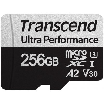 Transcend microSDXC UHS-I U3 256 GB TS256GUSD340S – Zbozi.Blesk.cz