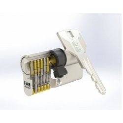 Assa Abloy FAB Bezpečnostní zámková vložka 3*** PROFI 30/35