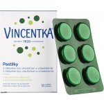 Vincentka pastilky bylinné 18 tablet – Zboží Dáma