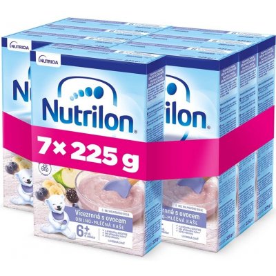 Nutrilon Pronutra Vícezrnná s ovocem 7 x 225 g – Zboží Mobilmania