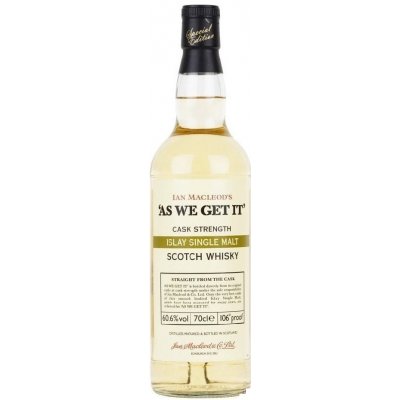 As We Get It Islay 60,8% 0,7 l (holá láhev) – Hledejceny.cz