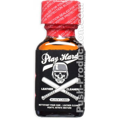 Poppers Play Hard Black Ultra Strong 25 ml – Zboží Mobilmania