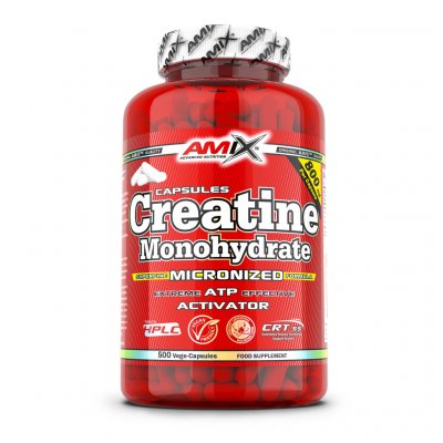 Amix Creatine Monohydrate 800 500 kapslí – Zboží Mobilmania