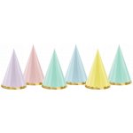 Narozeninové čepice Party Deco Yummy mix 6 ks – Zboží Mobilmania