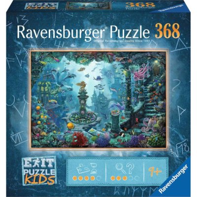 Ravensburger Exit KIDS Potopená Atlantida 368 dílků – Hledejceny.cz