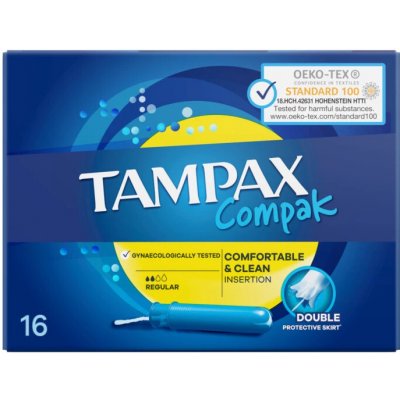 Tampax Compak tampony 16 ks – Zboží Dáma