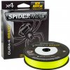 Rybářské lanko Spiderwire Šňůra DURA4 žlutá 150m 0,12mm 10,5kg