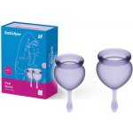 Satisfyer menštruační kalíšek Feel Good set 2 ks lilac – Hledejceny.cz
