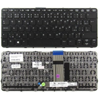 česká klávesnice HP Pro X2 612 G1 černá CZ/SK – Zboží Mobilmania