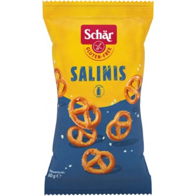 Schär bezlepkové preclíky Salinis Salatini Senza Glutine 60 g – Zboží Mobilmania