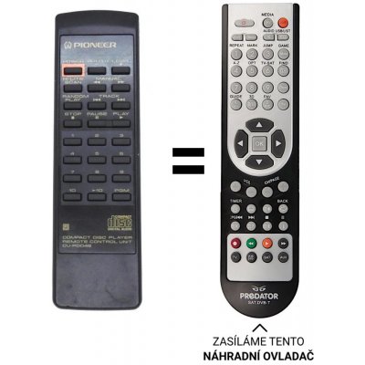 Dálkový ovladač Predátor Pioneer CU-PD046 – Zboží Živě