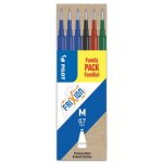 Pilot FriXion Ball 07 Náplň sada 6 ks modrá (3 ×), černá, červená, zelená – Zboží Dáma